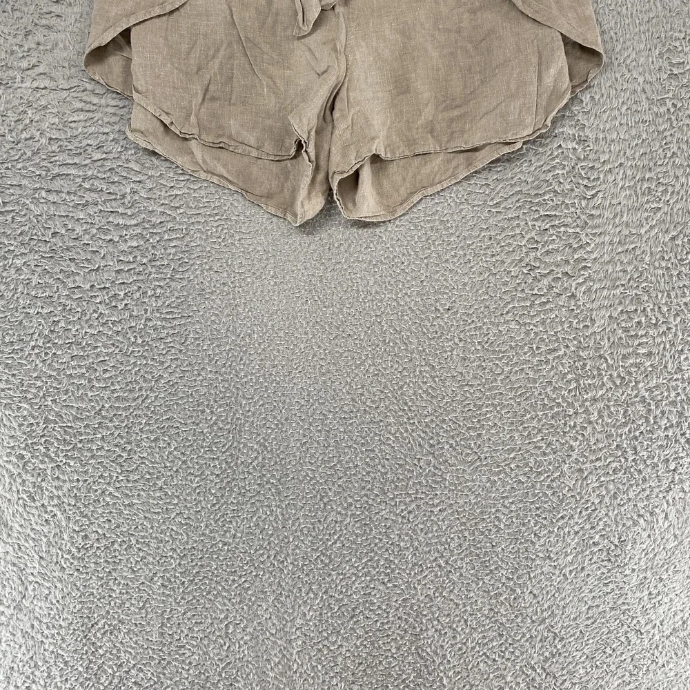 Patagonia Wrap Shorts Womens Large Beige Hemp Lyocell Neutral‎ Granola Beachy